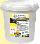 Poudre de pretrempage 10kg pallas athena