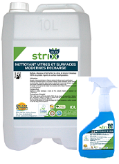 Nettoyant vitres et surfaces modernes pallas athena